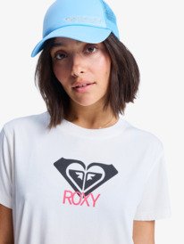 4 Ocean Road Art - T-shirt met korte mouwen voor Dames White ERJZT06015 Roxy