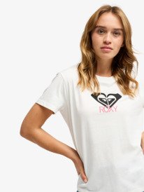 5 Ocean Road Art - Short Sleeve T-Shirt for Women White ERJZT06015 Roxy