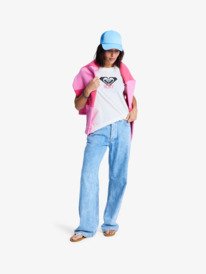 2 Ocean Road Art - Short Sleeve T-Shirt for Women White ERJZT06015 Roxy