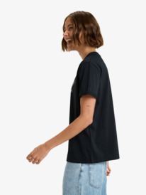 1 Oceanregular Poster - T-shirt de manga curta para Mulher Preto ERJZT06017 Roxy