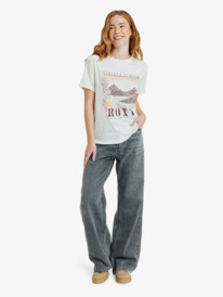 2 Oceanregular Poster - Maglietta a maniche corte da Donna White ERJZT06017 Roxy
