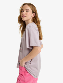 1 Hangloose Poster - T-Shirt à manches courtes pour Femme Violet ERJZT06018 Roxy