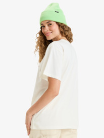 6 Hangloose Poster - T-shirt met korte mouwen voor Dames White ERJZT06018 Roxy