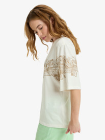 1 Hangloose Placed - Camiseta de manga corta para mujer Blanco ERJZT06019 Roxy