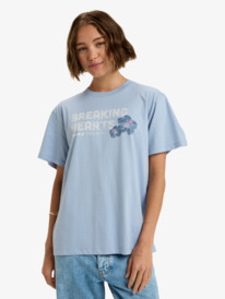 0 Hangloose The Sky - Short Sleeve T-Shirt for Women Blue ERJZT06020 Roxy