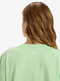 4 Hangloose The Sky - Short Sleeve T-Shirt for Women Green ERJZT06020 Roxy