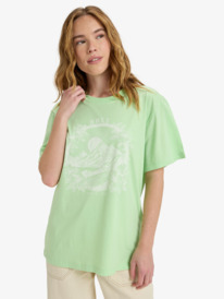0 Hangloose The Sky - Short Sleeve T-Shirt for Women Green ERJZT06020 Roxy