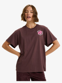 0 Hangloose The Sky - T-shirt de manga curta para Mulher Vermelho ERJZT06020 Roxy