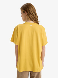 3 Hangloose The Sky - Camiseta de manga corta para mujer Amarillo ERJZT06020 Roxy