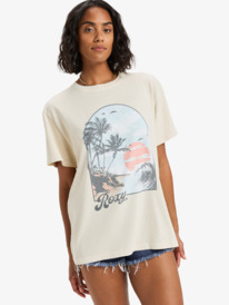 2 Sunnyoversize Stone Wash - Oversized T-shirt voor Dames  ERJZT06023 Roxy