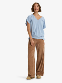 2 Nightfall - Short Sleeve T-Shirt for Women Blue ERJZT06029 Roxy