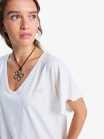 2 Nightfall - Short Sleeve T-Shirt for Women White ERJZT06029 Roxy