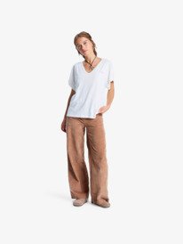2 Nightfall - T-Shirt à manches courtes pour Femme Blanc ERJZT06029 Roxy