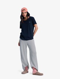 3 Oceanwave Regular Emby - T-Shirt à manches courtes pour Femme Noir ERJZT06030 Roxy
