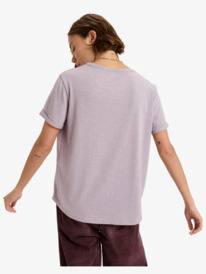 3 Oceanwave Regular Emby - Camiseta de manga corta para mujer Violeta ERJZT06030 Roxy