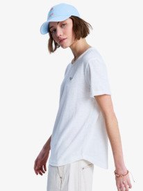 1 Oceanwave Regular Emby - T-shirt met korte mouwen voor Dames White ERJZT06030 Roxy