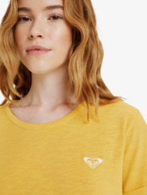 4 Oceanwave Regular Emby - T-Shirt à manches courtes pour Femme Jaune ERJZT06030 Roxy