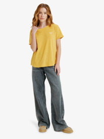 2 Oceanwave Regular Emby - T-Shirt à manches courtes pour Femme Jaune ERJZT06030 Roxy