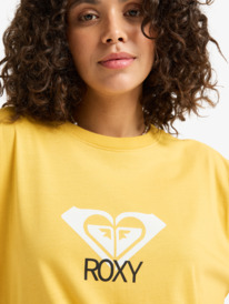 4 Hangloose Art - Maglietta a Maniche Lunghe da Donna Yellow ERJZT06035 Roxy