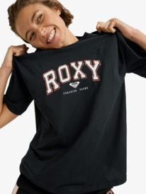 4 Essential Energy Timeless - Maglietta da allenamento a maniche corte da Donna Black ERJZT06036 Roxy