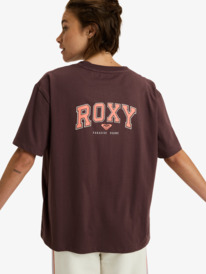 3 Essential Energy Timeless - Short Sleeve Training T-Shirt for Women Red ERJZT06036 Roxy