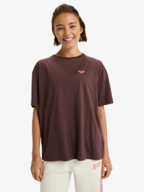 0 Essential Energy Timeless - Short Sleeve Training T-Shirt for Women Red ERJZT06036 Roxy