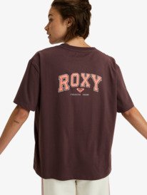 3 Essential Energy Timeless - Kurzärmliges Trainings-T-Shirt für Frauen Rot ERJZT06036 Roxy