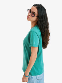 2 Ocean Road Art - T-shirt de manga curta para Mulher Verde ERJZT06054 Roxy