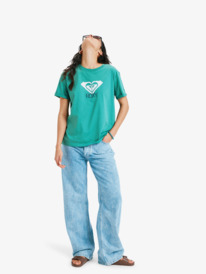 3 Ocean Road Art - T-shirt de manga curta para Mulher Verde ERJZT06054 Roxy
