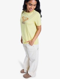 1 Ocean Road Art - T-shirt de manga curta para Mulher Amarelo ERJZT06054 Roxy