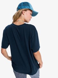 4 Sunny Stone Wash - Oversized T-Shirt for Women Black ERJZT06060 Roxy