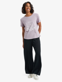 2 Oceanwave Regular Slub - Oversized T-Shirt for Women Purple ERJZT06063 Roxy