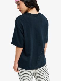 4 Hangloose Art - T-Shirt für Frauen Schwarz ERJZT06082 Roxy