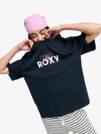 0 Hangloose Art - T-Shirt für Frauen Schwarz ERJZT06082 Roxy