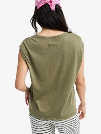 4 Crystal Sea - Maglietta smanicata da Donna Green ERJZT06083 Roxy