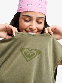 2 Crystal Sea - Maglietta smanicata da Donna Green ERJZT06083 Roxy