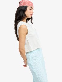 1 Salt Blocks Muscle - T-shirt sans manches pour Femme Blanc ERJZT06087 Roxy