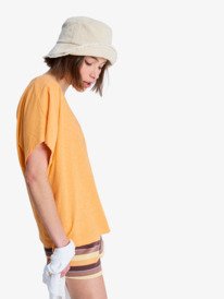 1 Nightfall - T-Shirt à manches courtes pour Femme Orange ERJZT06089 Roxy