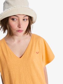 2 Nightfall - T-Shirt à manches courtes pour Femme Orange ERJZT06089 Roxy