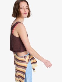 1 Magic Sunset Crop - K&uuml;rzeres Top f&uuml;r Frauen Braun ERJZT06094 Roxy