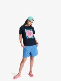 3 Oceanregular Poster - T-Shirt für Frauen Schwarz ERJZT06099 Roxy