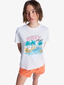 0 Oceanregular Poster - T-Shirt à manches courtes pour Femme Blanc ERJZT06099 Roxy
