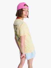 1 Oceanregular Poster - T-Shirt à manches courtes pour Femme Jaune ERJZT06099 Roxy