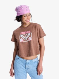 0 Endless Weekends - T-Shirt f&uuml;r Frauen Braun ERJZT06113 Roxy