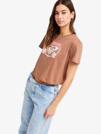 1 Endless Weekends - T-Shirt f&uuml;r Frauen Braun ERJZT06113 Roxy