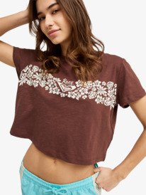 5 Endless Weekends - T-Shirt f&uuml;r Frauen Braun ERJZT06113 Roxy