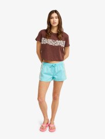 3 Endless Weekends - T-Shirt f&uuml;r Frauen Braun ERJZT06113 Roxy