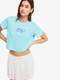 5 Endless Weekends - T-Shirt f&uuml;r Frauen Gr&uuml;n ERJZT06113 Roxy