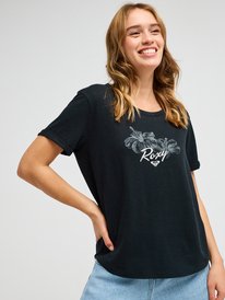 0 Oceanwave Regular Slub Schwarz ERJZT06148 Roxy