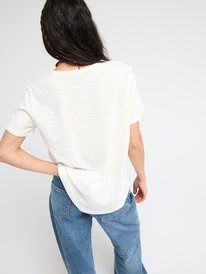 4 Oceanwave Regular Slub White ERJZT06148 Roxy